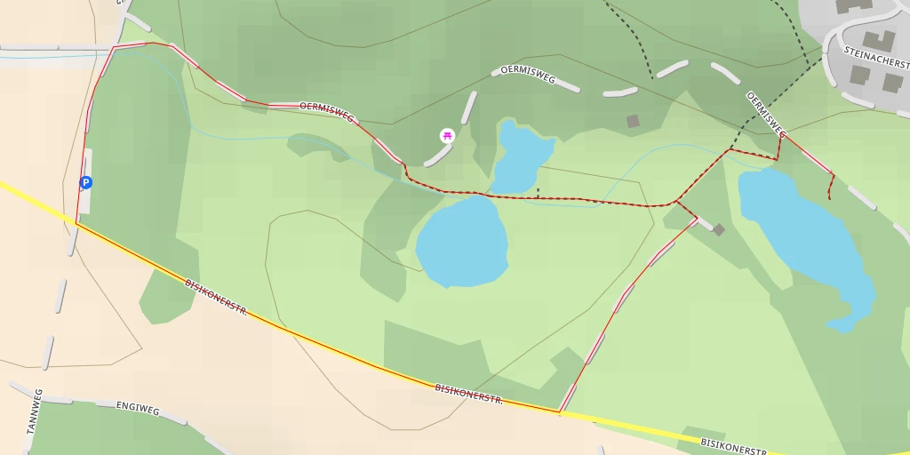 Carte de l'itinéraire :  Oermisweg - Oermisweg - Illnau-Effretikon