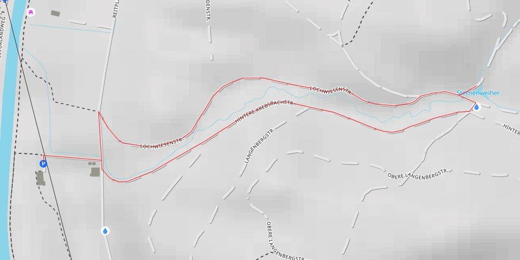 Map of the trail for Sternenweiher