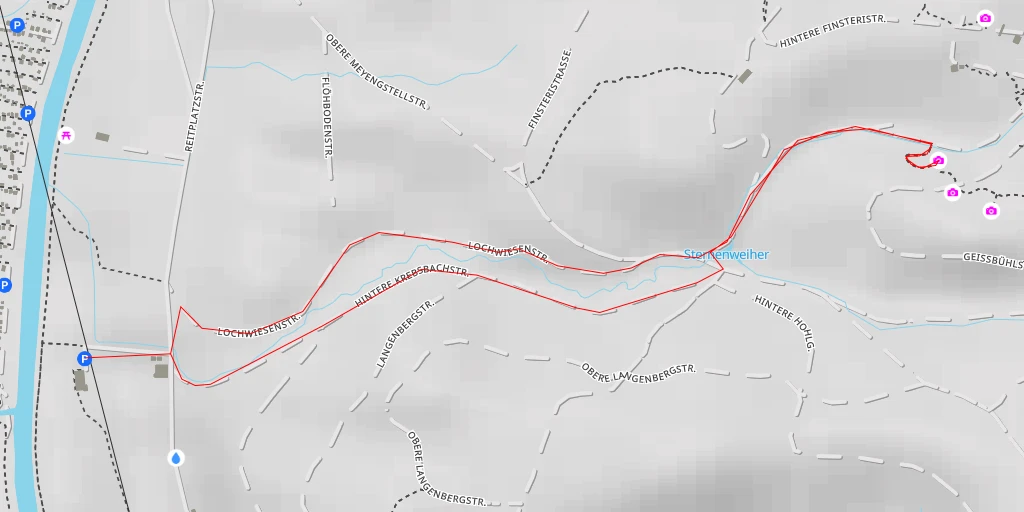 Carte de l'itinéraire :  Wolfskanzel