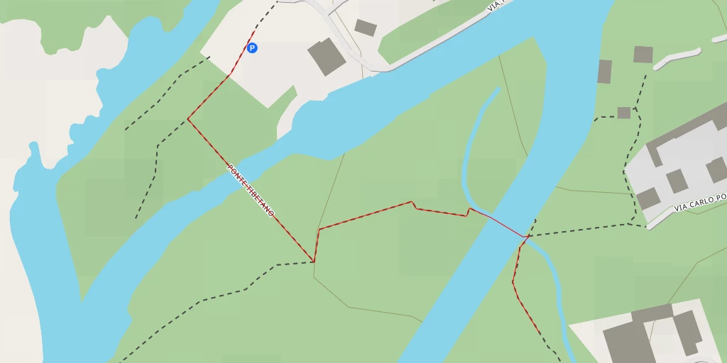 Map of the trail for Via Carlo Porta - Via Carlo Porta