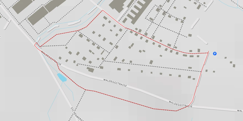 Carte de l'itinéraire :  Eschenbergstrasse - Eschenbergstrasse - Winterthur