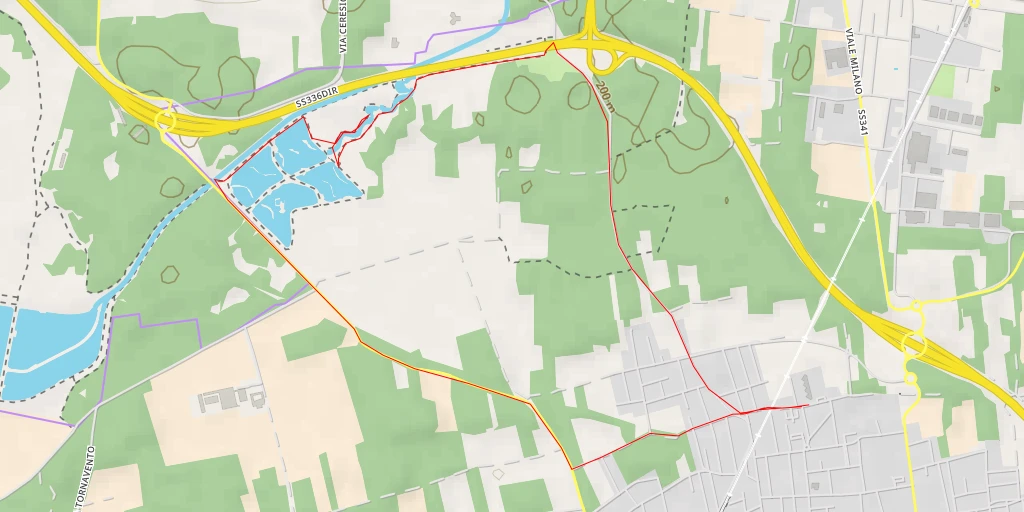 Map of the trail for SS336dir - SS336dir