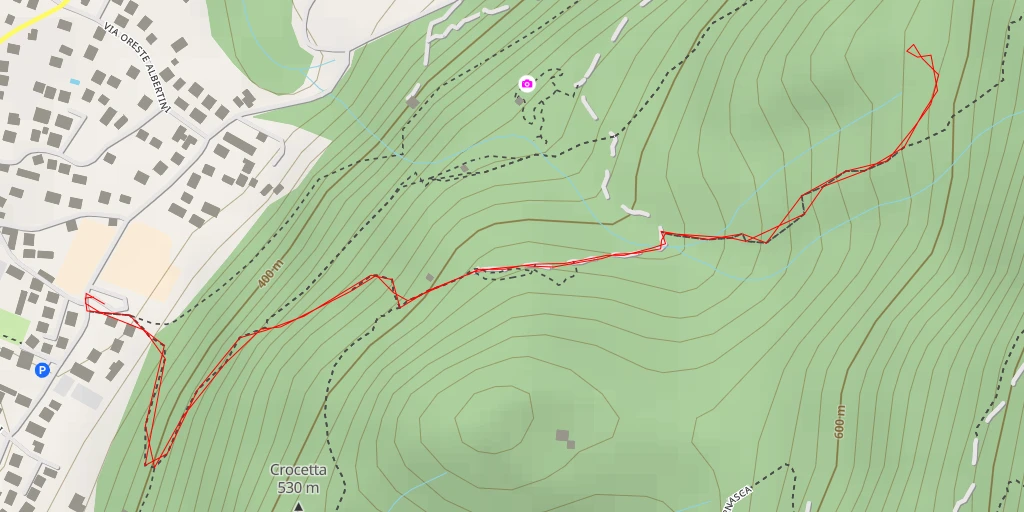 Map of the trail for Prà di Spirit