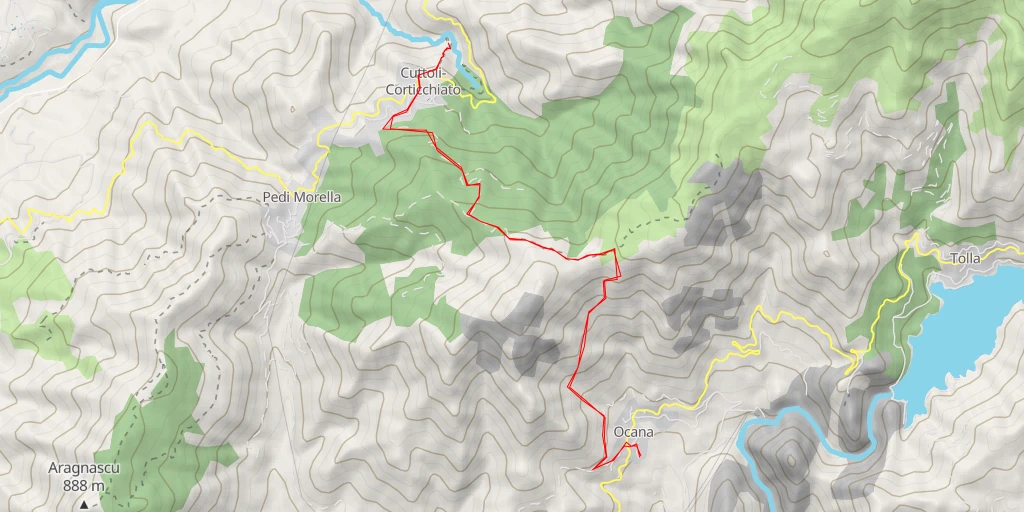 Map of the trail for D 29