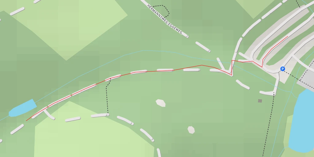 Map of the trail for Am Grillplatz