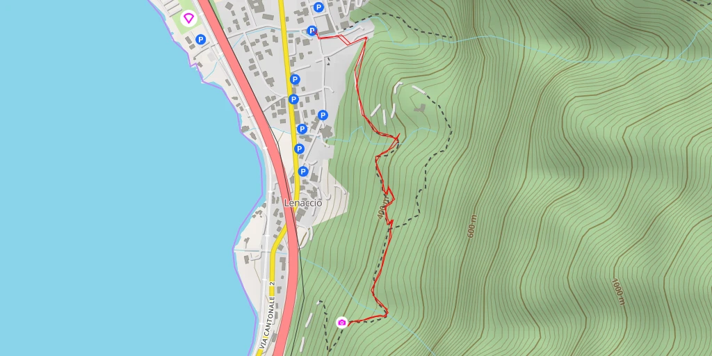 Map of the trail for Rovine di Castellaccio - Val Mara