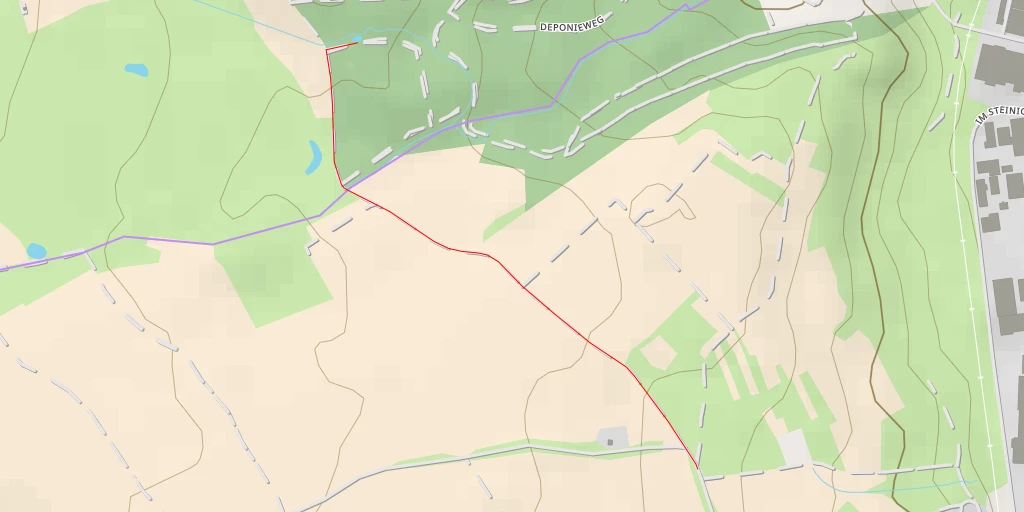 Map of the trail for Steinholzstraße - Steinholzstraße