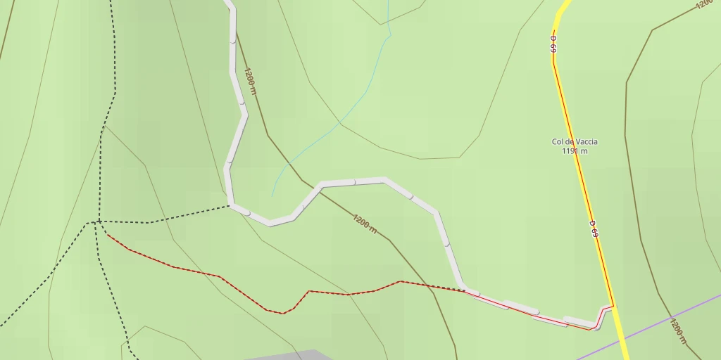 Map of the trail for D 69