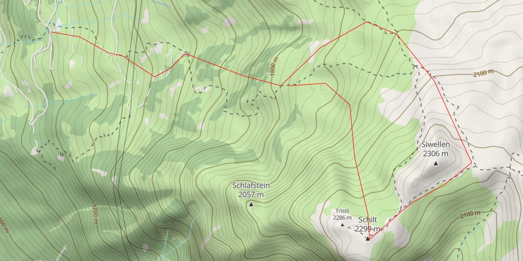 Map of the trail for Schilt Depuis Ennet Berg