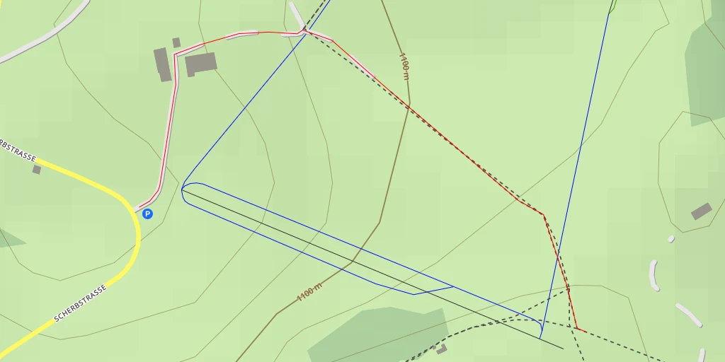 Carte de l'itinéraire :  Skilift Hemberg - Hemberg