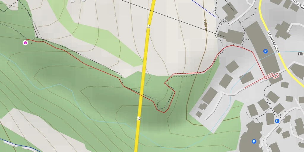 Map of the trail for Flem