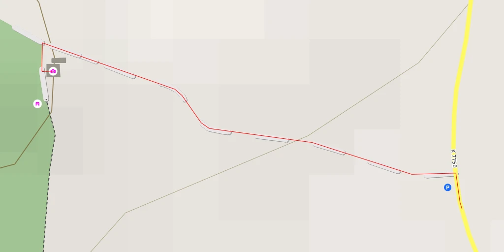 Map of the trail for Gehrenbergturm