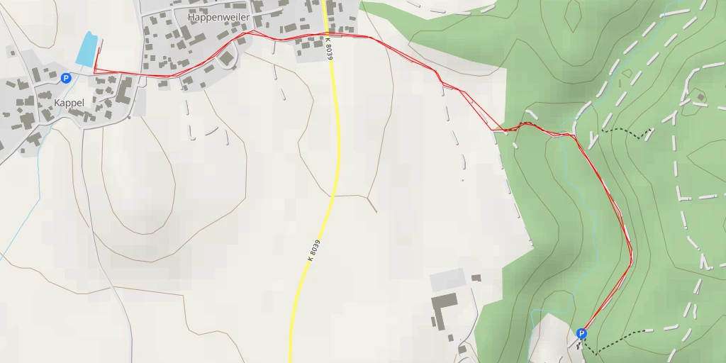 Map of the trail for 