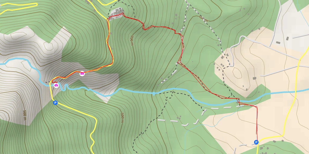 Map of the trail for D 330