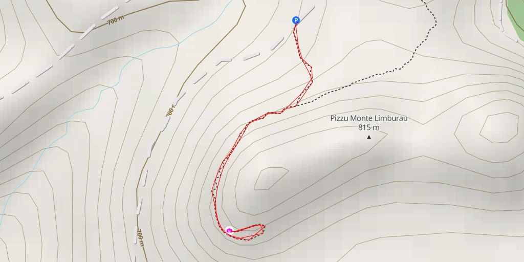 Map of the trail for SP13