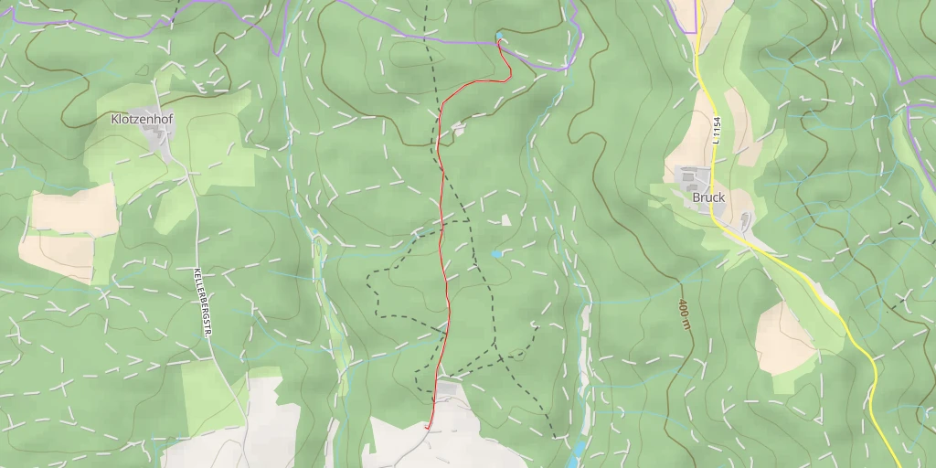 Map of the trail for Pfahlbronner Weg - Pfahlbronner Weg