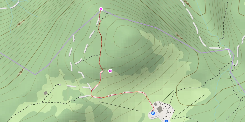 Carte de l'itinéraire :  Rüttkopf