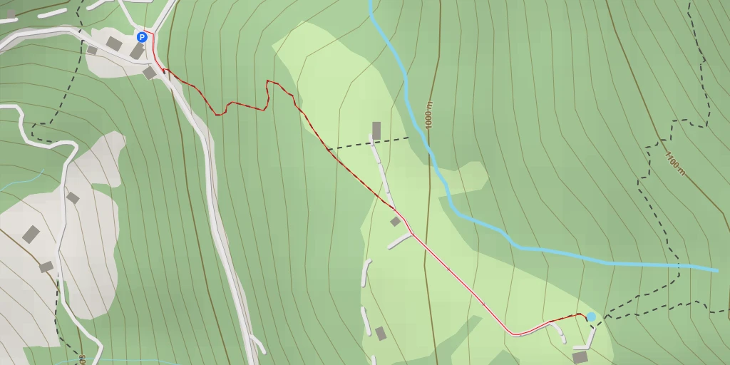 Carte de l'itinéraire :  Sentiero per Val di Mafé - Sentiero per Val di Mafé