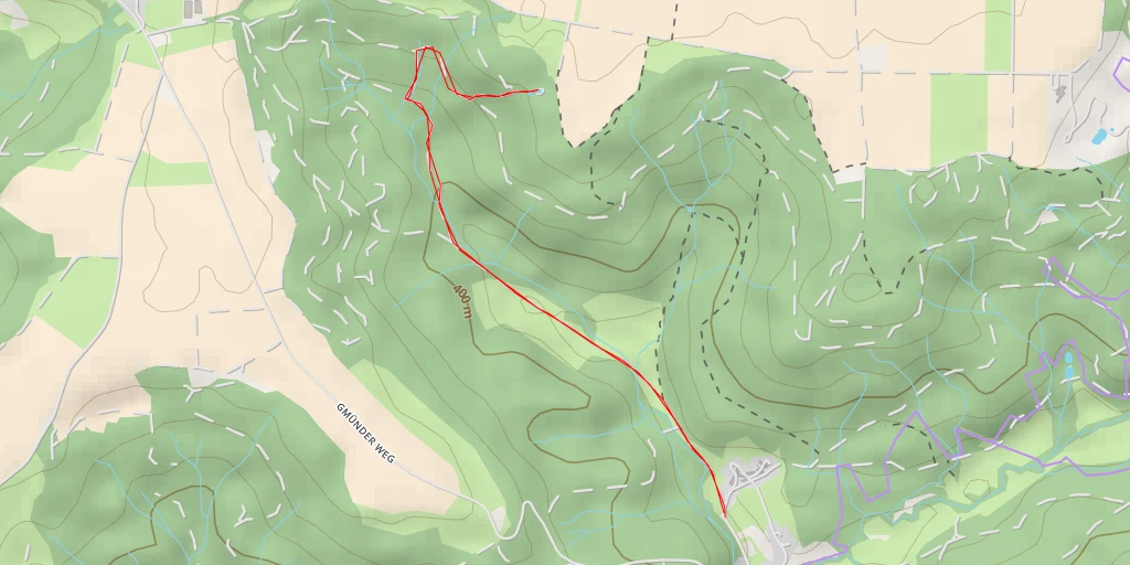 Map of the trail for Untere Schloßstraße