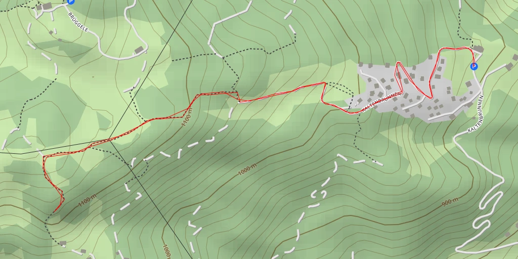 Map of the trail for Lorena