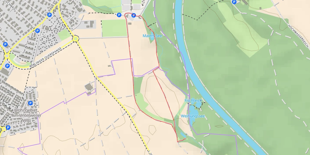 Map of the trail for L 260