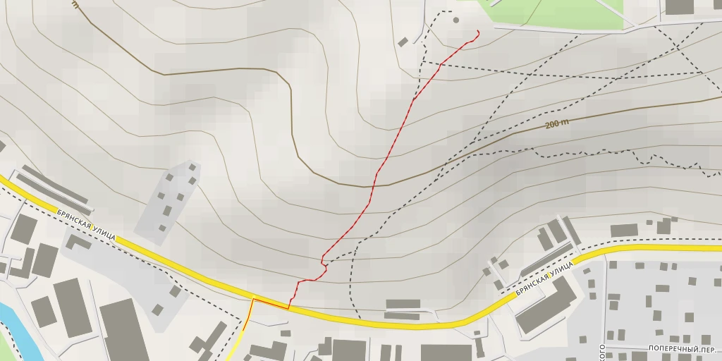 Map of the trail for Караульная гора