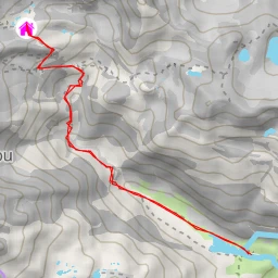 route thumbnail Refuge de Bayssellance - Sentier des Lacs d'Estibe Aute