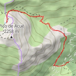 route thumbnail Senda de Pico de Acué - Senda de Pico de Acué