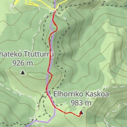 route thumbnail Elhorriko Kaskoa