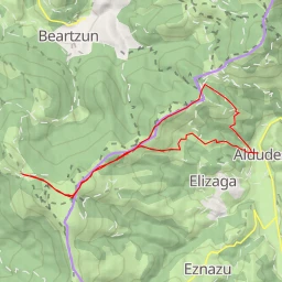 route thumbnail Kulunkaren Bidea - Kulunkaren Bidea - Baztan