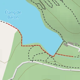 route thumbnail Étang de Baron