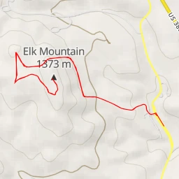 route thumbnail Elk Mountain