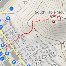 route thumbnail South Table Mountain