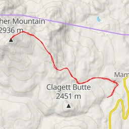 route thumbnail Sepulcher Mountain