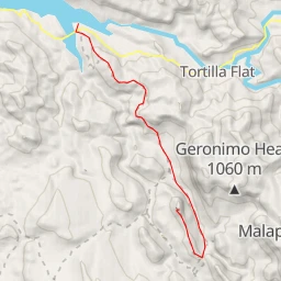 route thumbnail Battleship Mountain