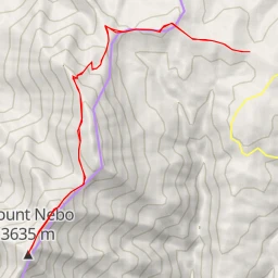 route thumbnail Mount Nebo