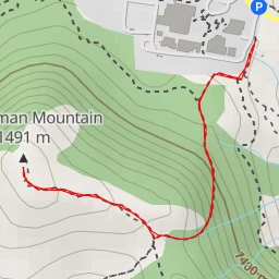 route thumbnail Scheurman Mountain