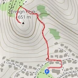 route thumbnail Ensign Peak