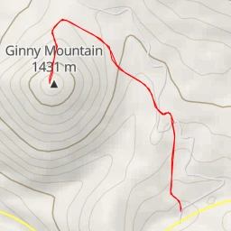 route thumbnail Ginny Mountain