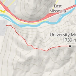 route thumbnail University Mountain