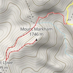 route thumbnail Mount Markham