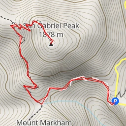 route thumbnail San Gabriel Peak