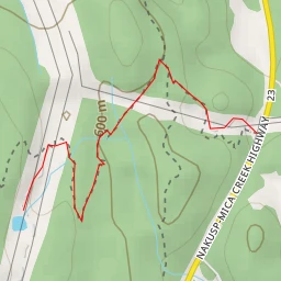 route thumbnail Flowdown - Flowdown - Area B (Shelter Bay/Mica Creek)