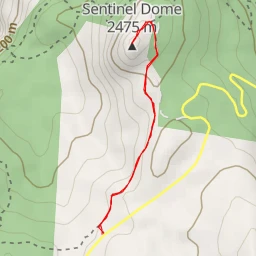 route thumbnail Sentinel Dome