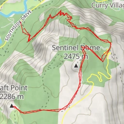 route thumbnail Taft Point