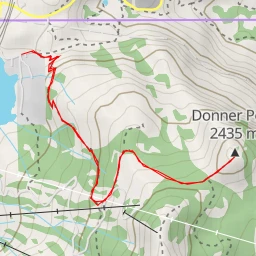 route thumbnail Donner Peak