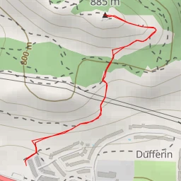 route thumbnail Dufferin Hill