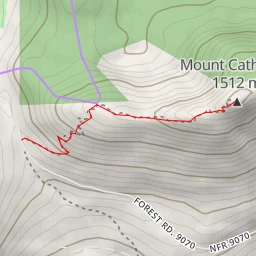 route thumbnail Mount Catherine