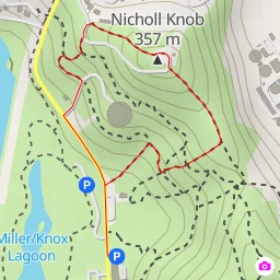 route thumbnail Nicholl Knob