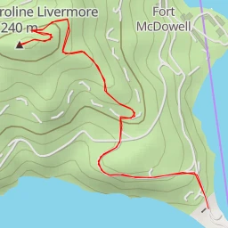 route thumbnail Mount Caroline Livermore